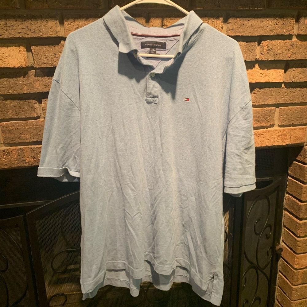 Tommy Hilfiger Sky Blue Men's Polo Shirt